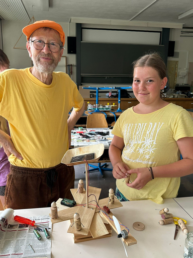 Solarrösslispiel bauen