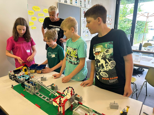 Lego Ball Maschinen bauen